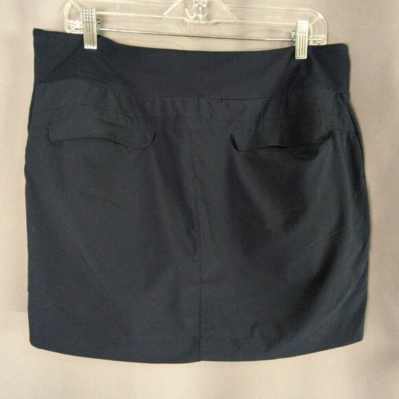 Athleta Soho Skort Jupe Short Womens 14 Blue Athletic Performance Pockets - Picture 8 of 8